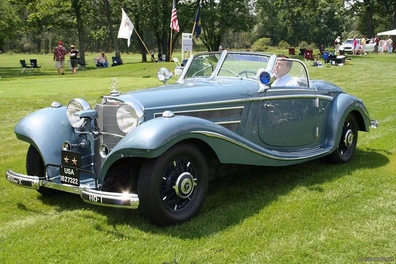 Mercedes-Benz 540K Special Roadster: що сталося з "Блакитним гусаком" Германа Герінга (ВІДЕО)