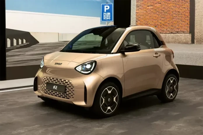 Серійний малюк smart #2 повністю розсекречений
